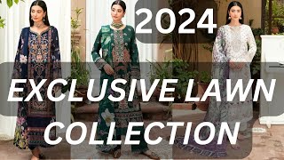 New Ramsha Mashaal Luxury Lawn Collection 2024  | Summer Dresses