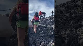 Climbing Mt Fuji, Japan: my FALL CAUGHT ON CAMERA!