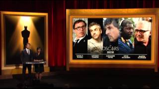 Raw: Oscar Nominees Announced