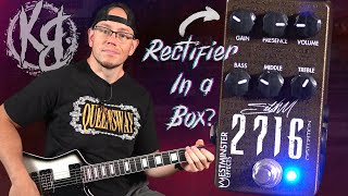 A True Rectifier In A Box? | Westminster Effects 2716 Seth Morrison Signature Distortion Pedal