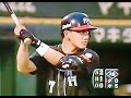 1998オリックスブルーウェーブ木田優夫vs福岡ダイエーホークス吉武真太郎　グリーンスタジアム神戸　イチロー　藤本博史　城島健司　井口資仁　内之倉隆志