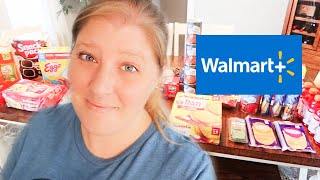 Back To School Walmart Grocery Haul with Prices