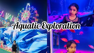 Aquatic Exploration| under water Exhibition | Dubai International Exhibition Aquarium Fish🐠 |Blippi|