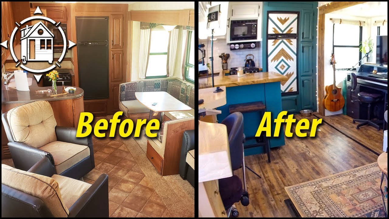 RV renovation (the inside is stunning & you’d never know it)