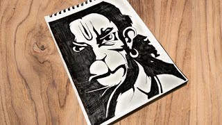 how to draw bajrangbali ll bajrangbali drawing ll easy drawing ll step by step ll