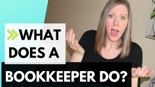 What does a bookkeeper do for a small business? Job Description