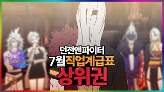 던파 7월 직업계급표 상위권 직업추천 「도전자」