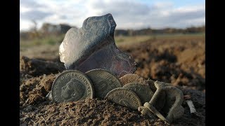 Wykopki 22.11.2019 skąd tutaj ta moneta ? Pole za stodołą to jest to.