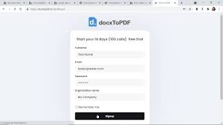 Docxtopdf Bubble plugin tutorial part1