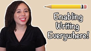 Enabling Writing Everywhere│What is an Enabling Environment in EYFS?