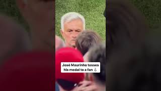 Even in defeat, José Mourinho is still for the fans ❤️