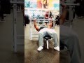 Jeffrey Bowens (Buff Jeff) work out with 405lbs