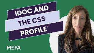 IDOC and the CSS Profile