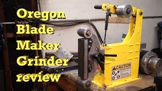 Knife Making - Oregon/Origin/OBM  Blade Maker grinder review