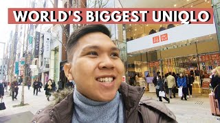 UNIQLO IN TOKYO JAPAN IS THE BIGGEST \u0026 CHEAPEST!