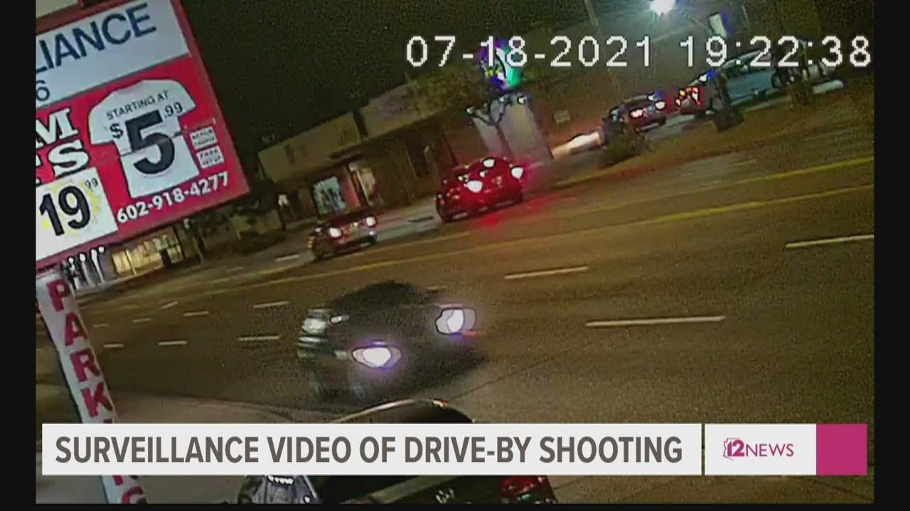 Phoenix Police Release Surveillance Footage Connected To Drive-by ...