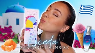 💙☀️*NEW* Escada Santorini Sunrise Perfume Review! 💙☀️