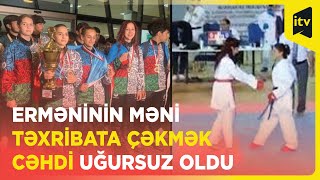 Ermənini məğlub edən azərbaycanlı karateçi: Ən böyük arzum ermənini məğlub etmək idi