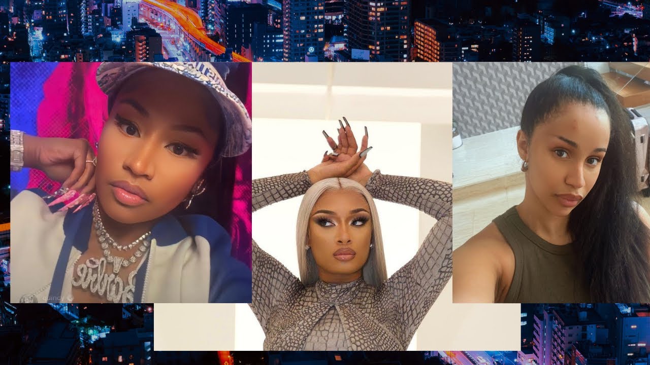 Megan Thee Stallion Disses Nicki Minaj & Cardi B? - YouTube