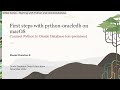 Video 6: Install python-oracledb on macOS & connect to Oracle Database (on-premises)