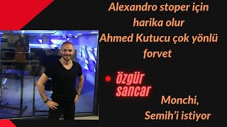 Galatasaray - Konyaspor... Alexandro stoper için harika olur. Ahmed Kutucu çok yönlü forvet