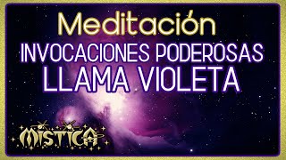 💜Meditación e Invocaciones🌈Poderosas con la Llama Violeta 🙏