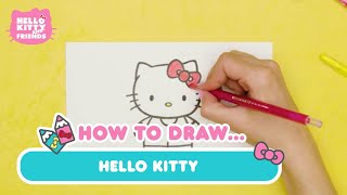 How to Draw Hello Kitty (DIY) | Hello Kitty Crafts