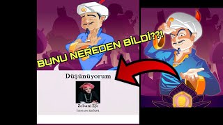 AKİNATÖR NASIL BİLİYOR?