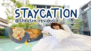 STAYCATION | @Theatre Residence ริมแม่น้ำเจ้าพระยา, ที่อยู่แต่ในห้องพัก, เพราะกลัวCOVID19 TT