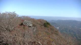 湯来ロッジから大峯山西大峯を縦走　（広島2016.11.12）　登山