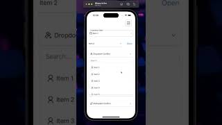 Demo React Native Dropdown Libraries #demo #reactnative #dropdown #shorts