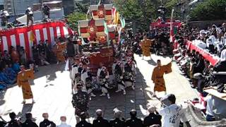 2010長崎くんち「諏訪神社(前日朝)銅座町」南蛮船②