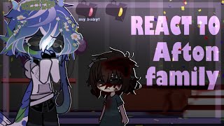 Solarballs react to “Afton Family”  |  Gacha  |  Solarballs