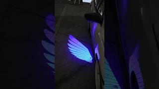 Install universal angel wings car lights | Blazexel #carlights #carled #caraccessories #autoparts