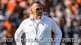 Have Texas Fans Had Enough of Steve Sarkisian? | Top 5 Message Board Posts