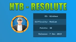 Hack The Box - Resolute