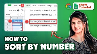 Google Sheets Sort by Number 2024 | Easy Data Sorting Tutorial