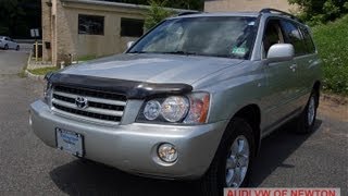 2001 Toyota Highlander Limited 4WD