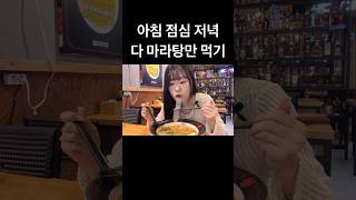 하루에 마라탕 3번 먹은 후기