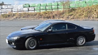 NA　Ｓ15シルビアでドリフトしてみた　車載オンボード