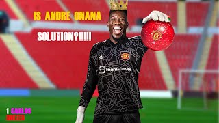 WHY ANDRE ONANA WAS NEEDED BY MANCHESTER UNITED ALL PLAYED GAMES ONANA DEBUT