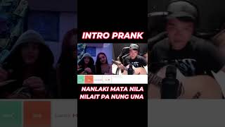 INTRO PRANK | NANLAKI ANG MATA SOBRANG GULAT NA GULAT #shorts #viralshorts #viralvideo