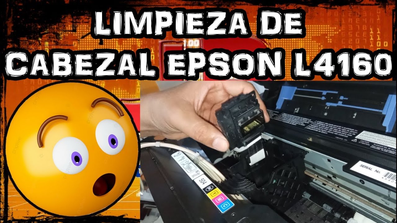 CAMBIAR Y LIMPIAR CABEZAL A EPSON L4160 DE MANERA PROFUNDA Paso A Paso ...