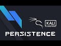 Create persistence partition on any file drive Kali Linux liveusb