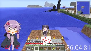 【Minecraft】ゆかりんの30分圧縮日記 #25:裏【結月ゆかり】