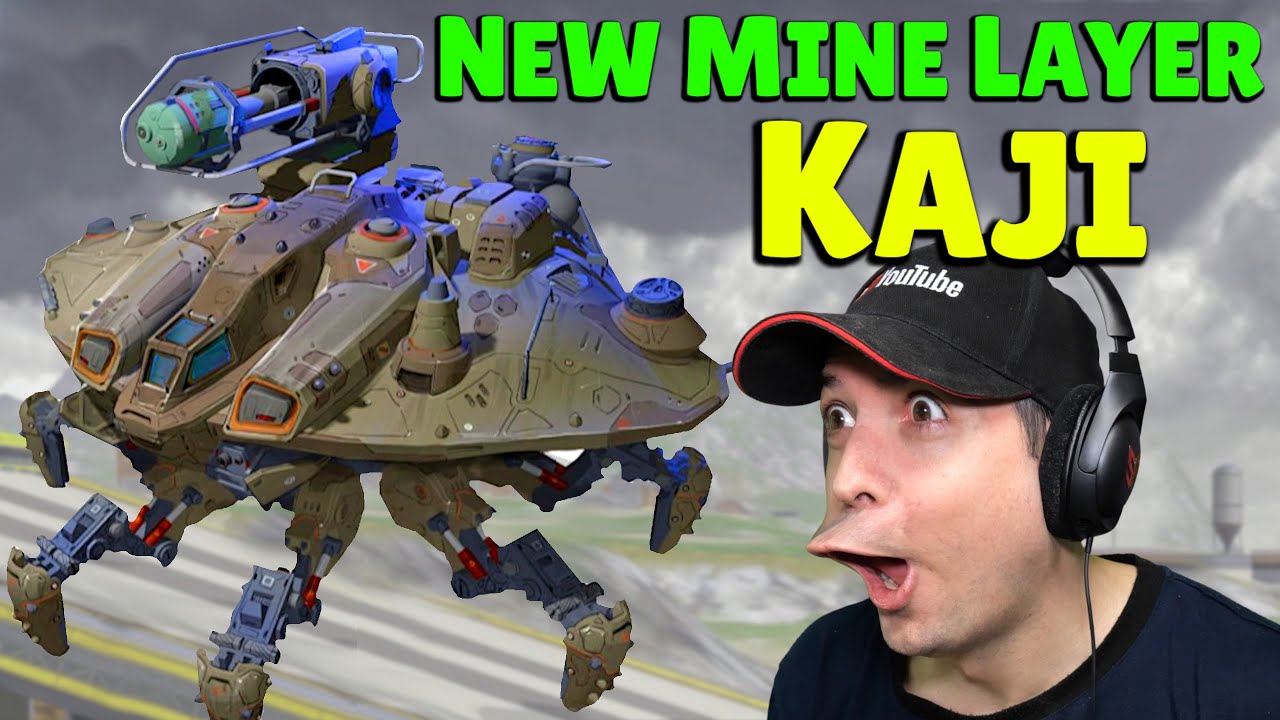 New Kaji Robot On War Robots Biggest Test Server Ever Minelayer
