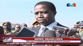 zam1news.com - ZNBC TV2 News | 12th July 2017 | Lusaka, Zambia