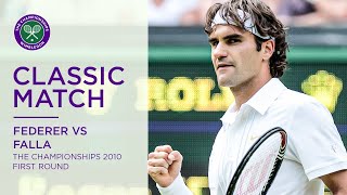 Roger Federer vs Alejandro Falla | Wimbledon 2010 first round | Full Match