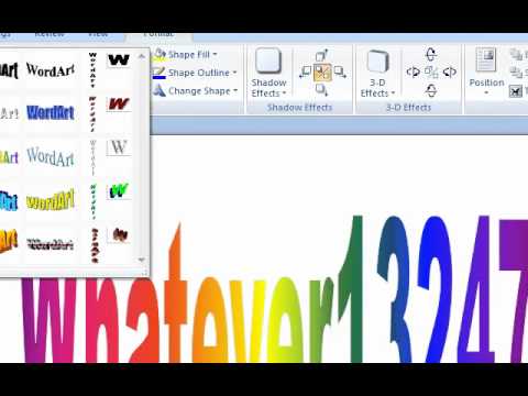 how to use word art how to use word art