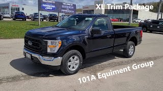 2021 F-150 Trim and Equipment Breakdown (part 7) - XL trim with 100a/101a Equipment group.